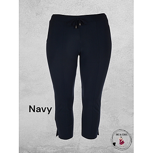 Only-M Capri Broek  Travel NAVY